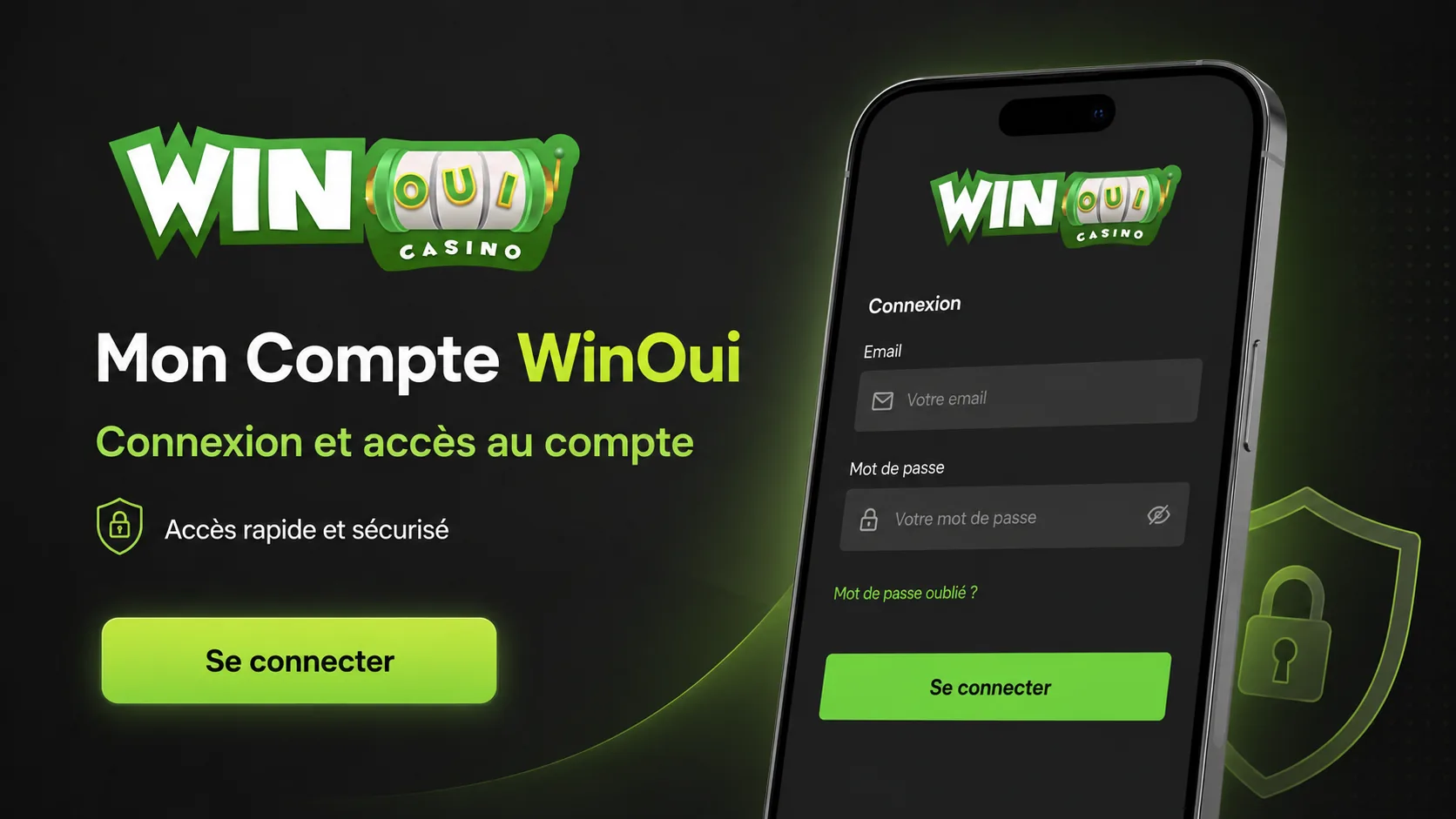Mon Compte WinOui - Connexion et Login